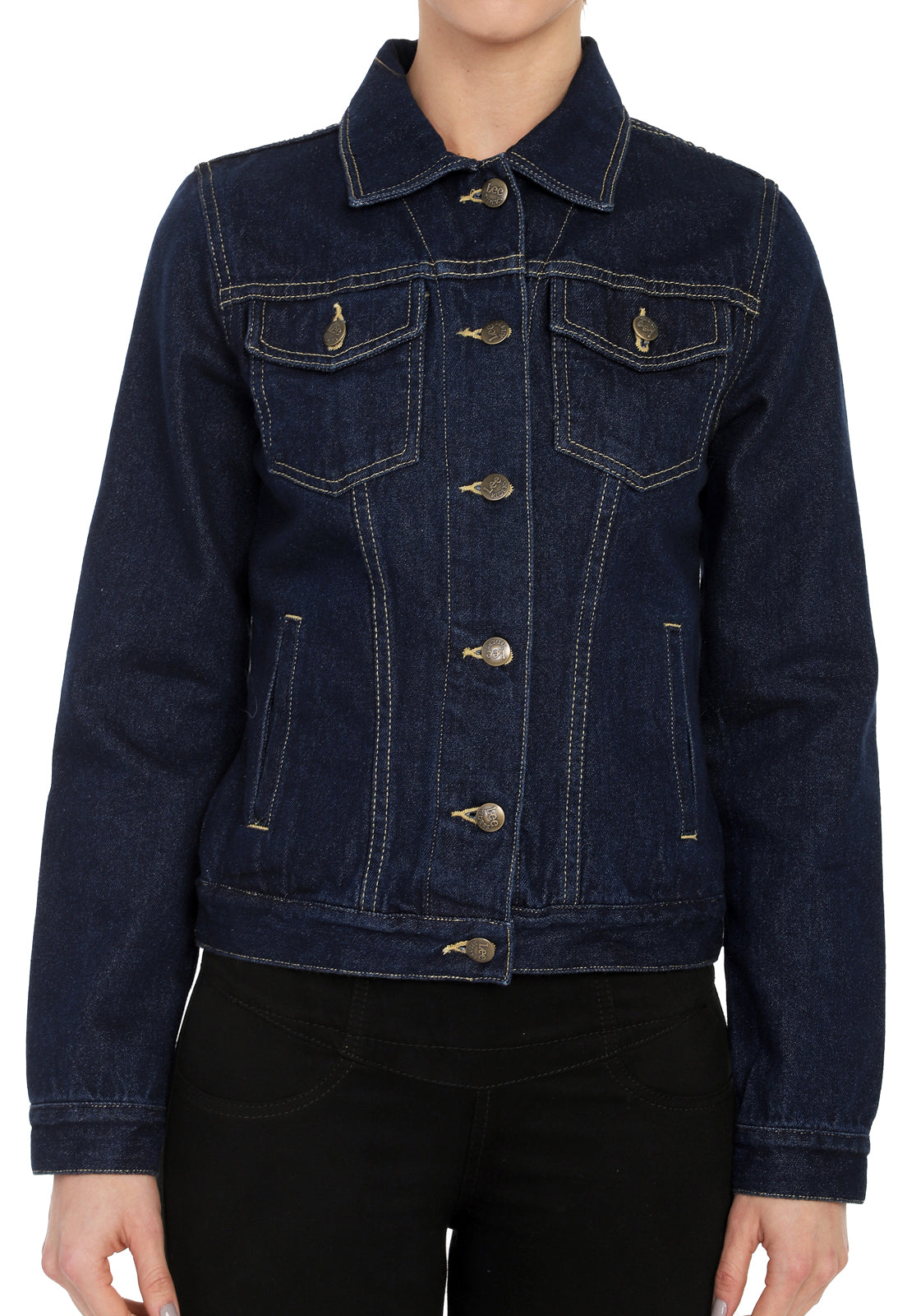 Chaqueta basica indigo Ref. 135 Talla S