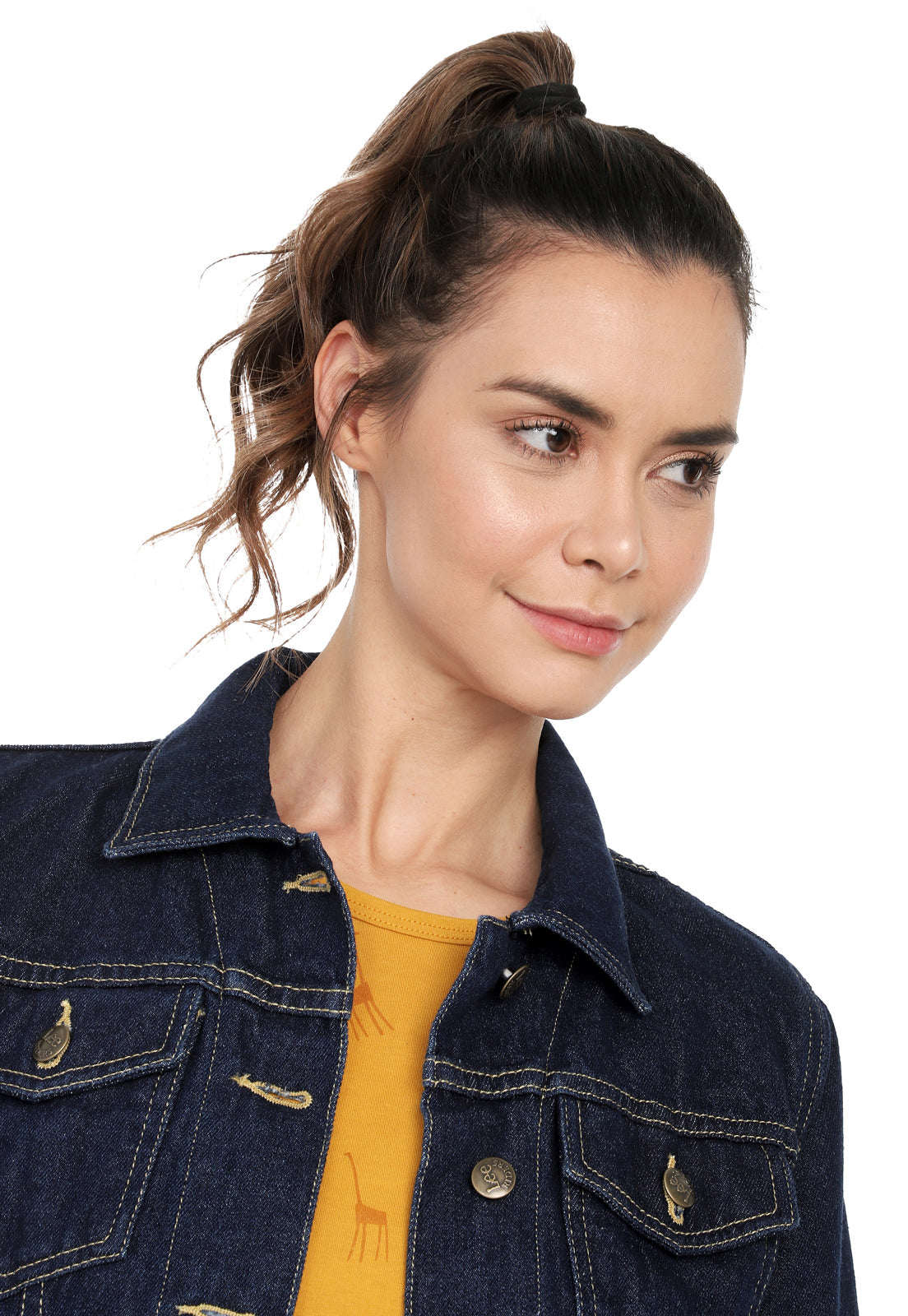 Chaqueta basica indigo Ref. 135 Talla M