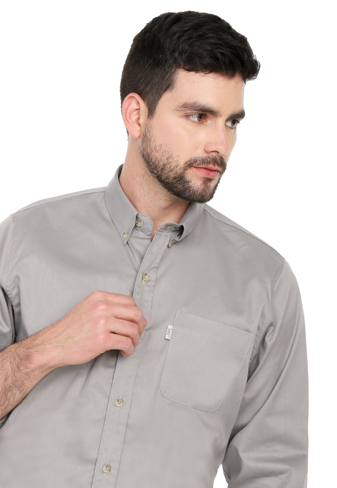 Camisa silueta amplia, dril corcega Ref. 108 Talla XL