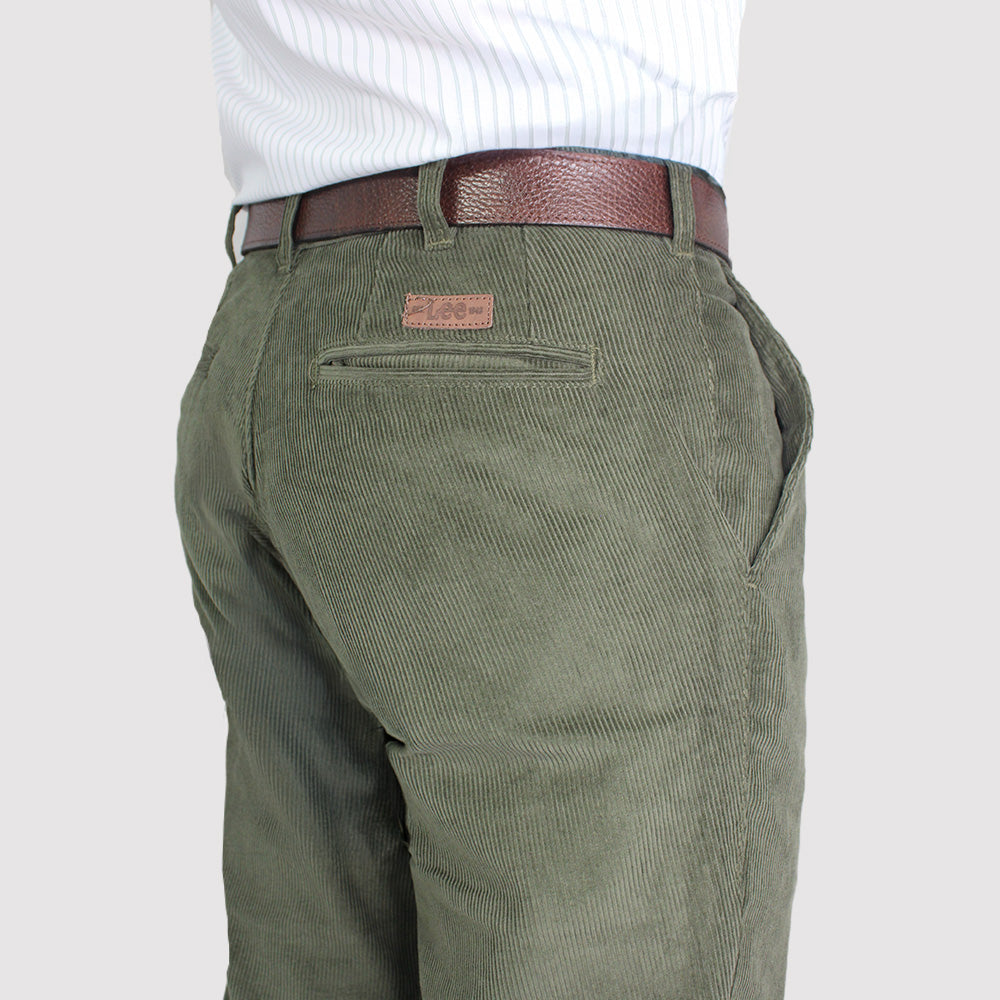 Pantalon en pana real fit silueta amplia Ref. 170 Talla 32