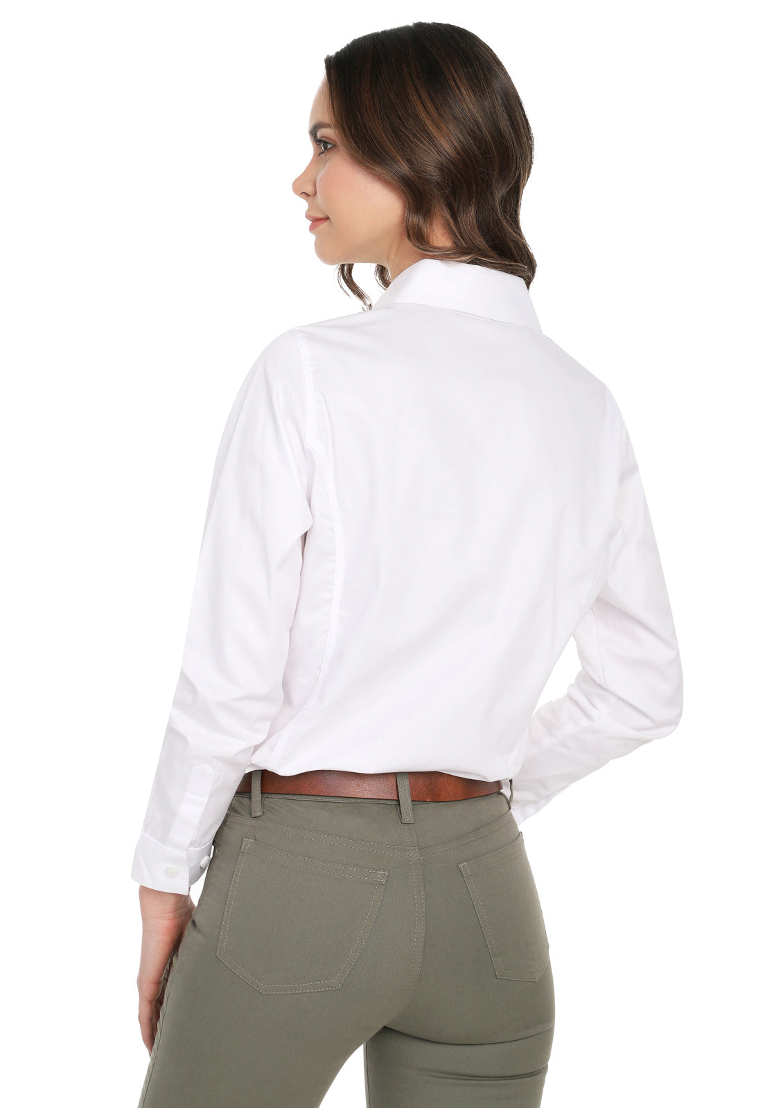Blusa clasica manga larga Ref. 209 Talla M