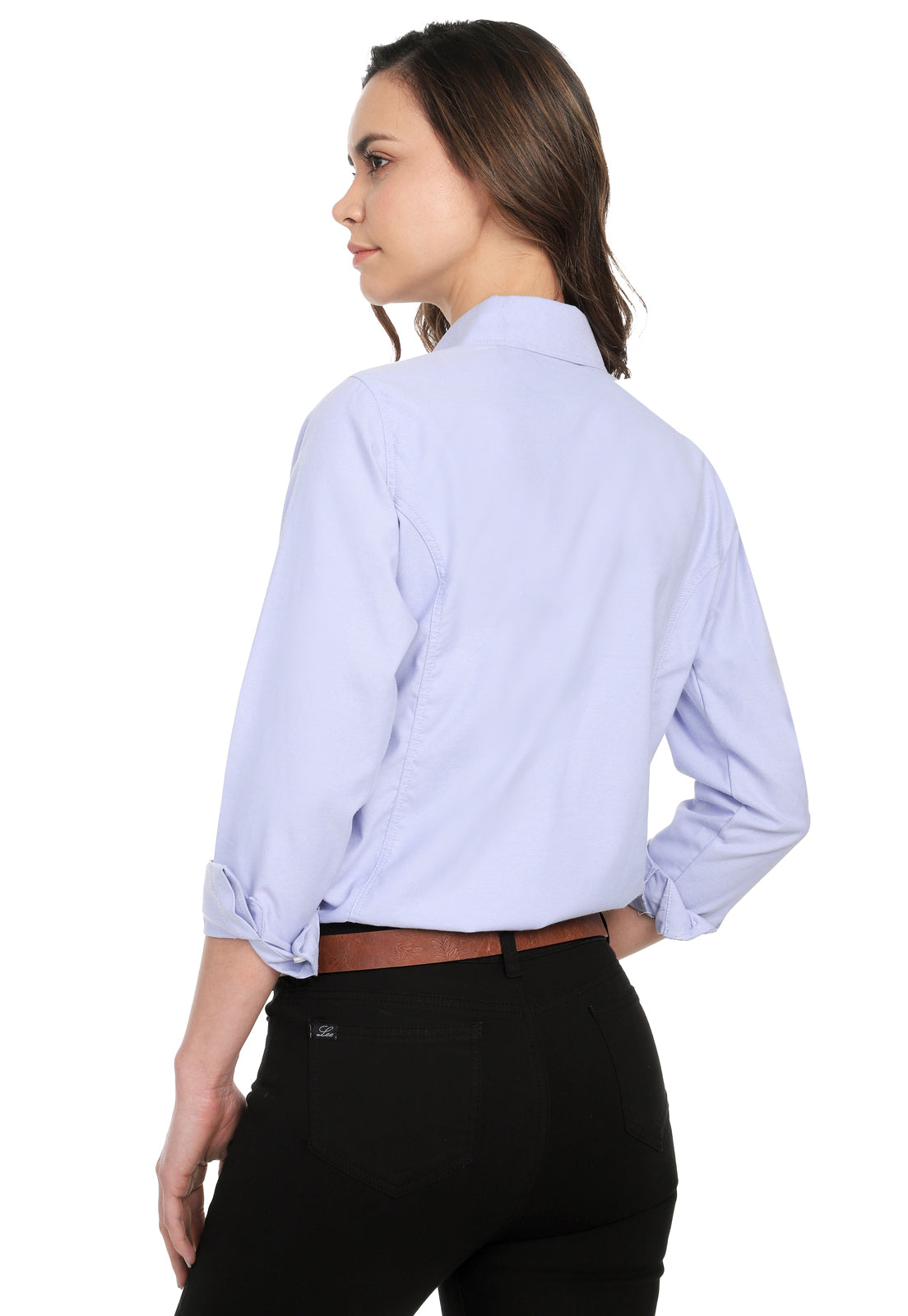 Camisa basica manga larga oxford Ref. 210 Talla M