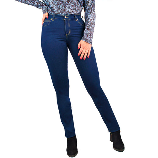 Jean clasico tiro alto Ref. 070f113 Talla 10