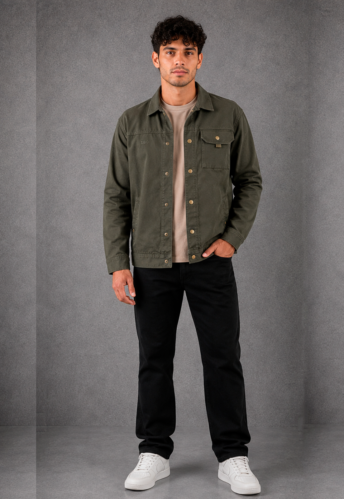 Chaqueta Hombre Ref. 1500026 - Dril | Mayoristas Lec
