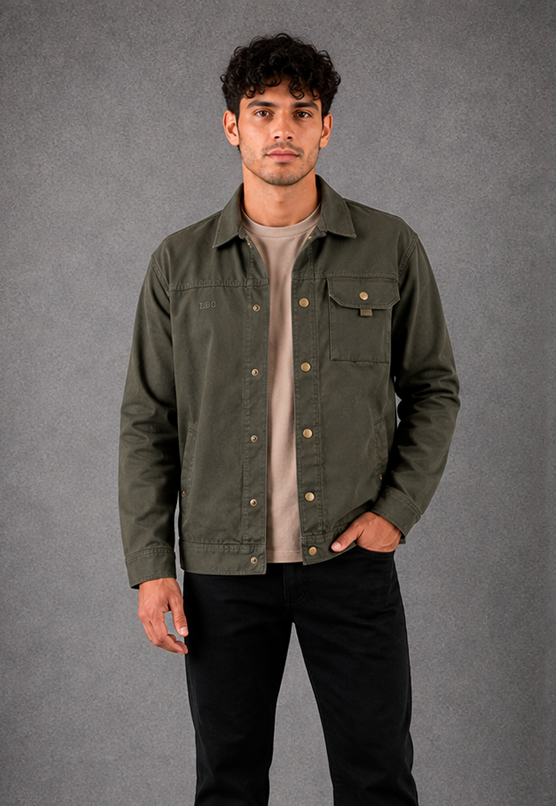 Chaqueta Hombre Ref. 1500026 - Dril | Mayoristas Lec