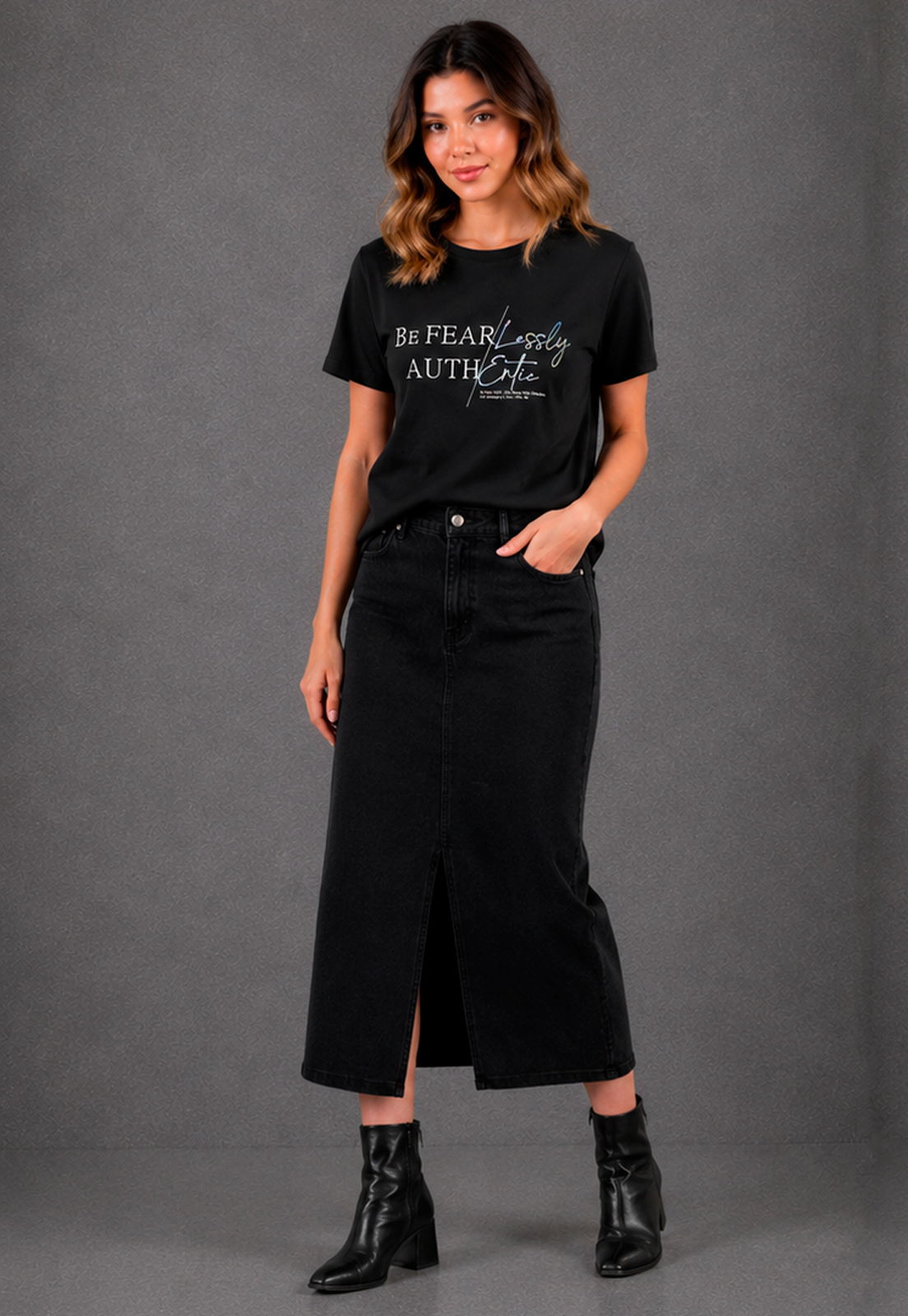Camiseta Dama Ref. 2400021 - Cuello Redondo | Mayoristas Lec