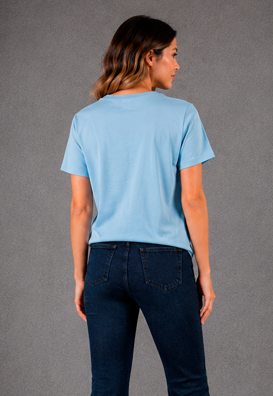 Camiseta Dama Ref. 2400024 - Cuello Redondo | Mayoristas Lec