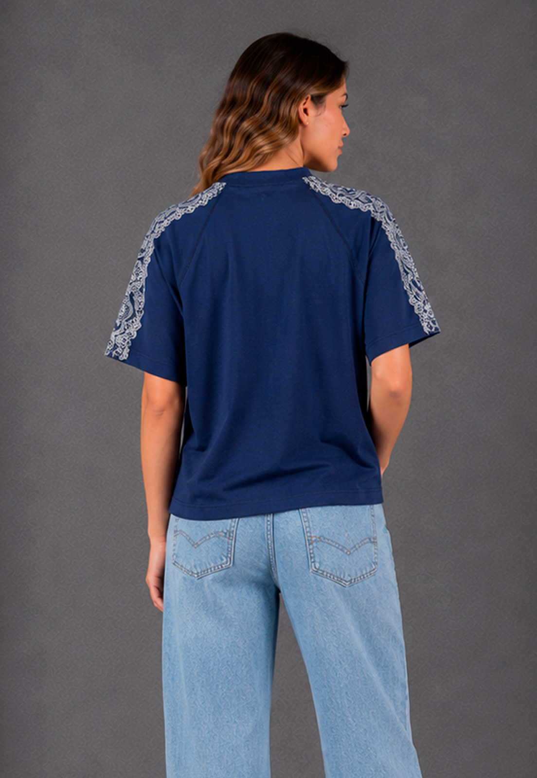 Camisa Dama Ref. 2400027 - Cuello Redondo | Mayoristas Lec
