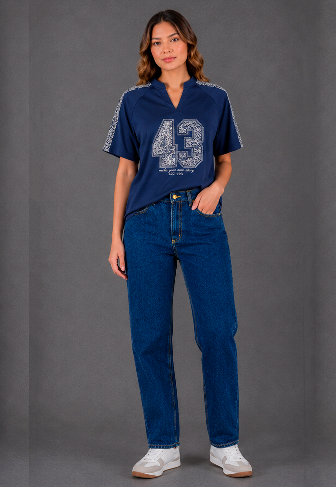 Jean Dama Ref. 566 - Mom Fit | Mayoristas Lec