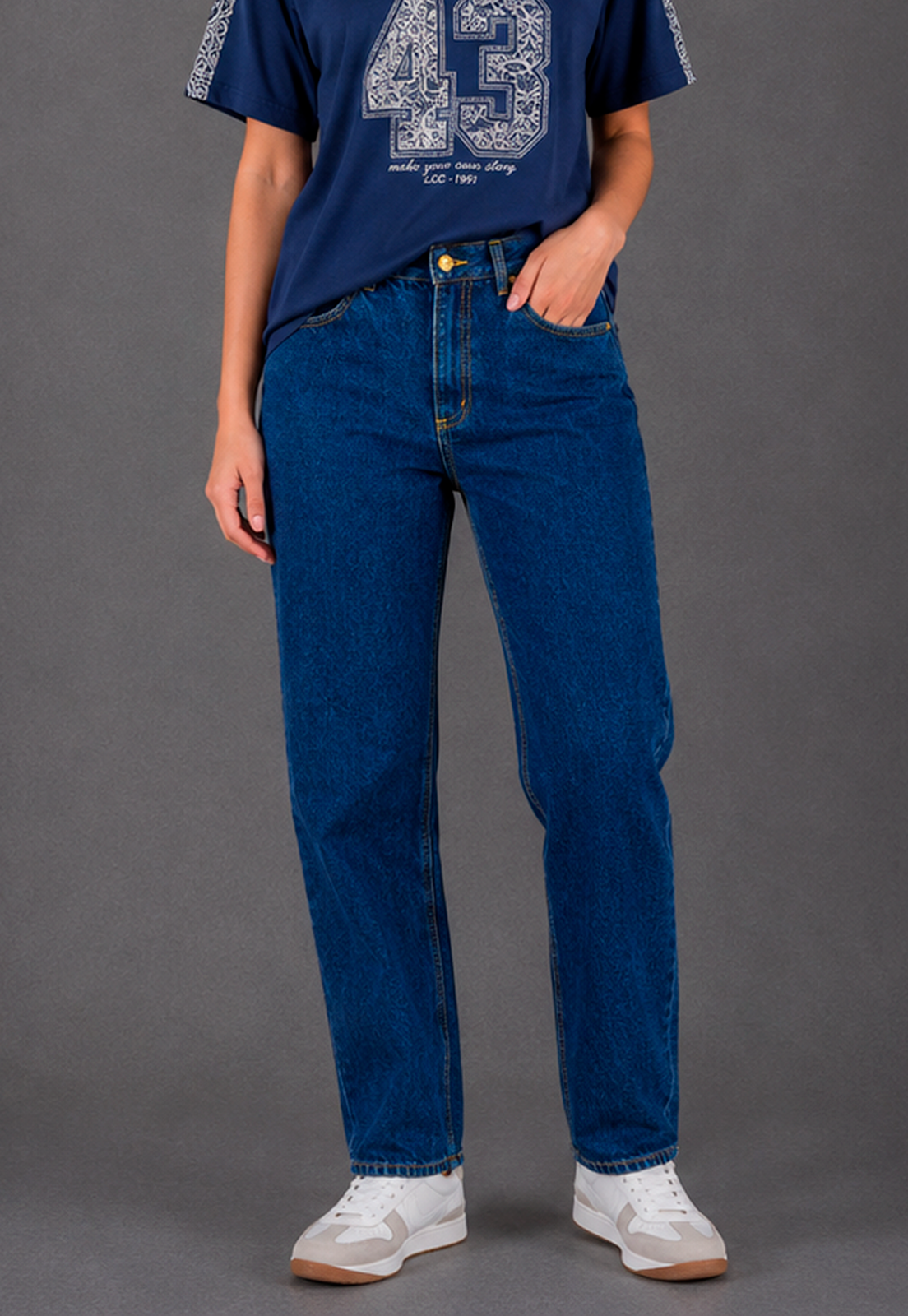 Jean Dama Ref. 566 - Mom Fit | Mayoristas Lec