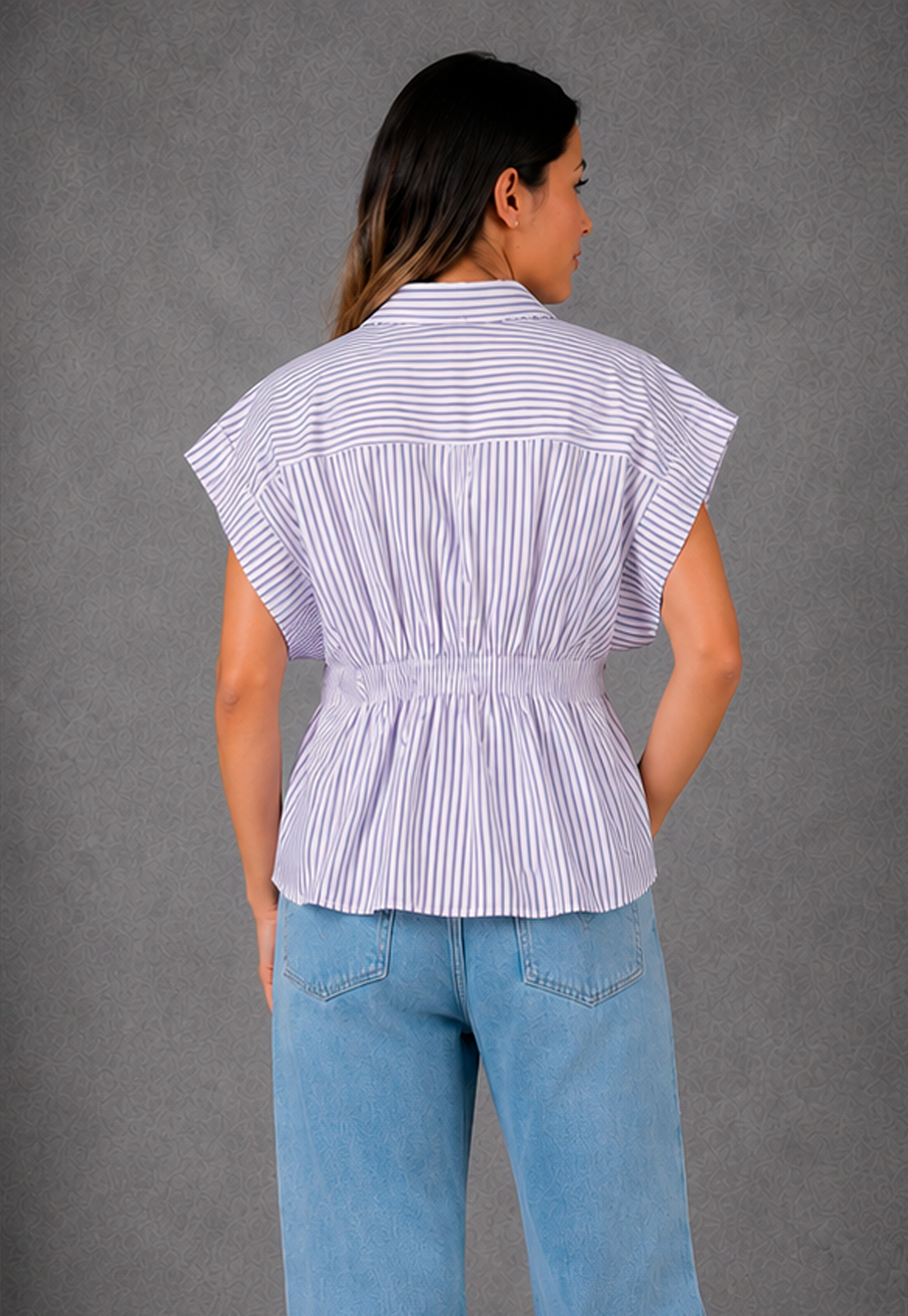 Blusa Dama Ref. 2300028 - Rayas | Mayoristas Lec