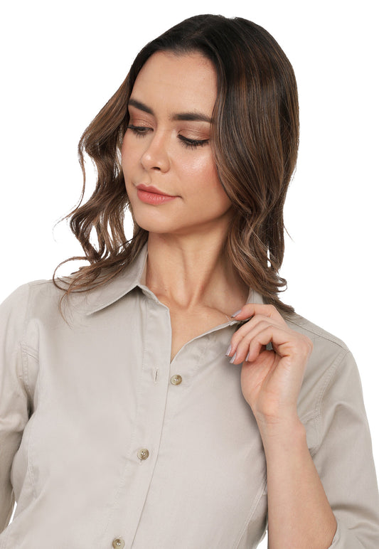 Blusa clasica manga larga Ref. 209 Talla S