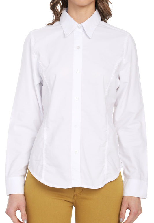 Camisa basica manga larga oxford Ref. 210 Talla S