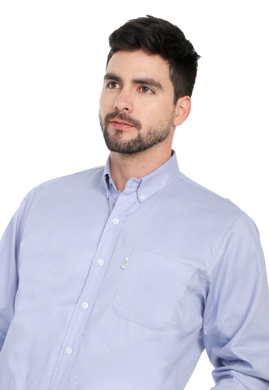 Camisa silueta amplia, dril corcega Ref. 108 Talla S