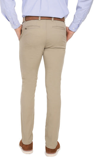 Pantalón en dril real fit semiajustado Ref. 271 Talla 28
