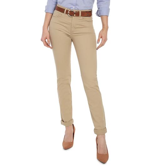 Pantalon dril licrado Ref. 160 Talla 6